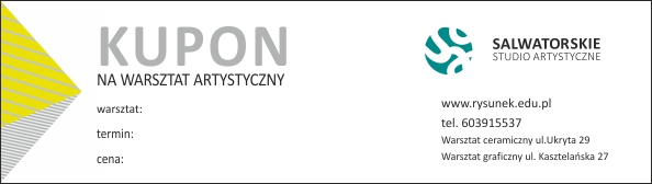 kupon na warsztaty artystyczne
